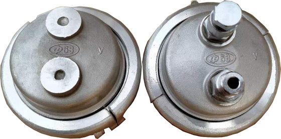 Dn 63mm Hydrostatic Plug No Leakage End Caps For Pipe Static Pressure And Bursting Tester