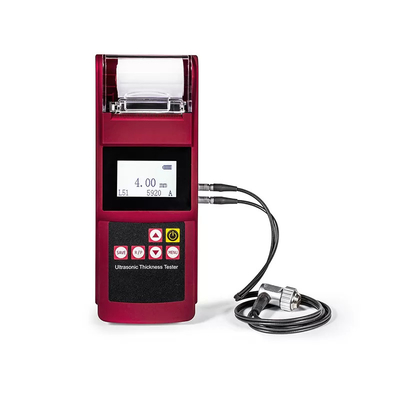 350mm Digital Ultrasonic Testing Thickness Measurement Built In Thermal Printer