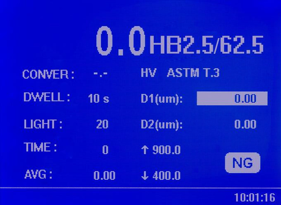Small Load High Definition Brinell Hardness Testing Machine With Motorized Turret