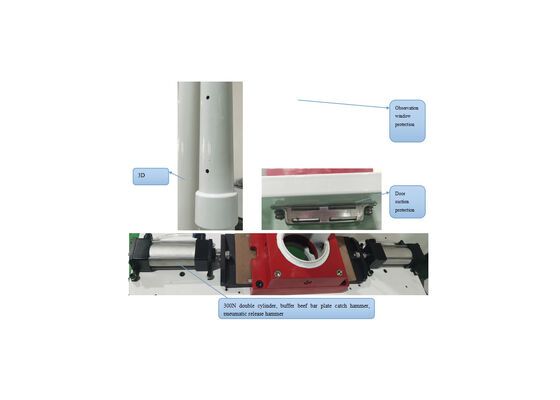 Drop Hammer Test Equipment, External Impact Tester for Plastic Pipes & Non-metallic Engineering Materials Impact Resistance Test