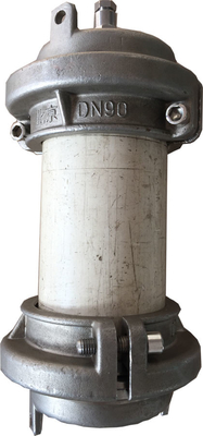 Dn 90mm Hidrostatik Parçalar 304 # Paslanmaz Çelik Pvc Pp Pe Boru Bağlantı Sonlandırma Kapama