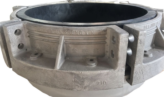 Dn710mm Hidrostatik Tapa Paslanmaz Çelik Uç Kapağı