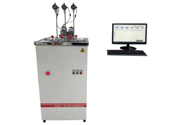 Isıl Deformasyonda Iso 75 Astm D 648 Hdt Vicat Test Cihazı