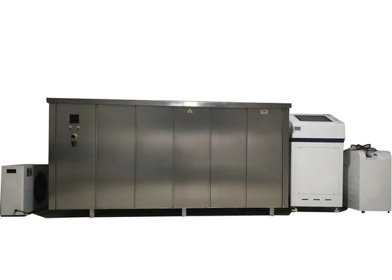 LCD patlama hidrostatik basınç test makinesi uç kapakları ve su tankı ile