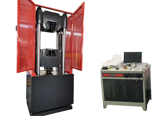Bilgisayar Ekranı Servo Hidrolik Test Makinesi Gerginlik Sıkıştırma Eğme