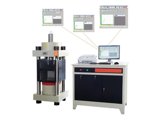 600KN Beton Sıkıştırma Gücü Makinesi Çimento Gücü Denetim Yöntemi ISO Yöntemi