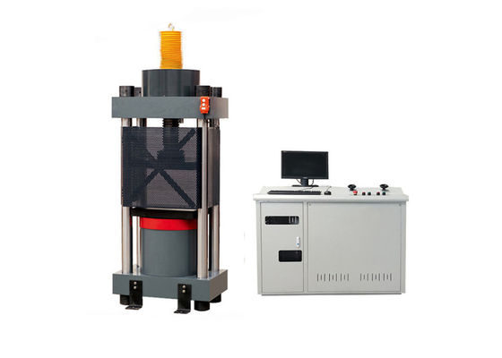 Tuğla çimento için otomatik 2000KN Beton Güç Test Makinesi