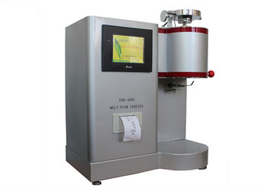 PLC Kontrol Erime Akış Ölçer, Yüksek Hassas XNR-400C Plastik Akış Hızı Makinesi