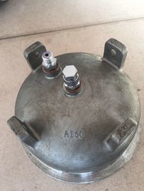 Boru için Uzun Ömürlü 160mm Metal Uç Kapakları, Boru Basınç Test Makinesi Uç Kapağı