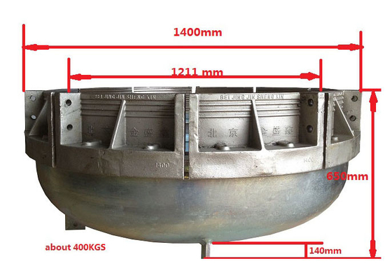 DN 1200mm Plastik Boru Uç Kapakları Hidrostatik Test ASTM D 1598/1599 Standartları