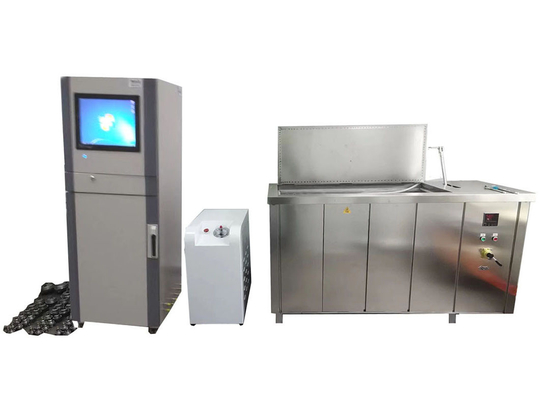Hidrostatik Basınç Deneme Makinesi sıvı taşıma için kullanılan termoplastik boruların, armatürlerin ve montajların iç basınç toleransını ölçmek amacıyla kullanılır