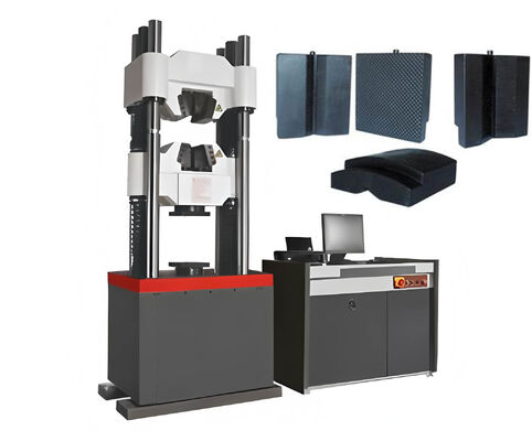 Gelişmiş Stabilite ve Doğruluk için Dört Sütunlu Ana Bilgisayara ve Yağ Silindirli Aşağı Tipe Sahip Servo Hidrolik Test Makinesi