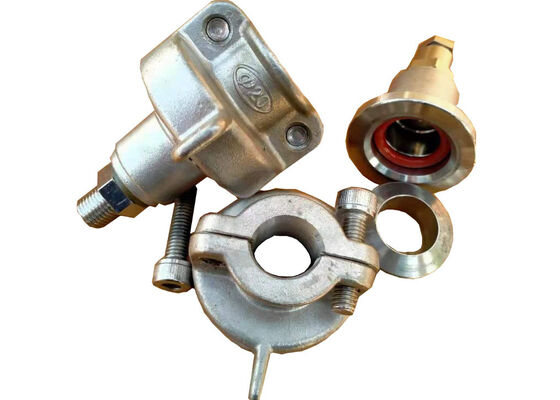 Hidrostatik Test ve Boru Sızdırmazlık Çözümleri için Kullanılan Maksimum Basınç 12 MPA ile Güçlü Plastik Boru Uç Kapakları DN 20mm PP-R