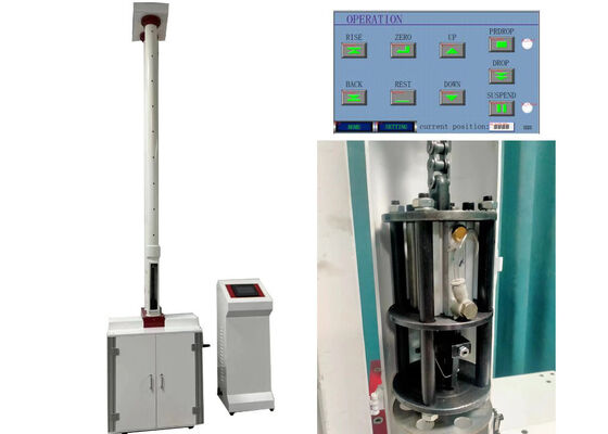 Malzeme Direncini ve Arıza Modlarını Belirlemek İçin Hassas Darbe Kuvveti Uygulamasına Olanak Sağlayan Düşürme Çekiç Test Ekipmanı