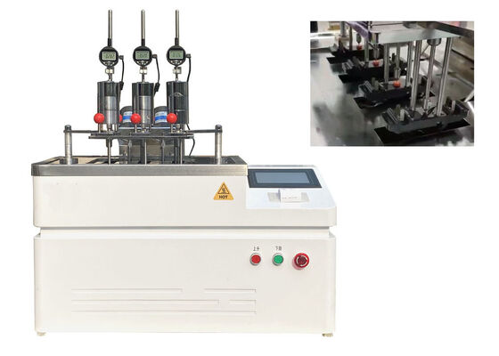 Polimer numunelerinin ısıl bozulma sıcaklığını ve Vicat yumuşama noktasını ölçmek için HDT VICAT Test Makinesi çözümü