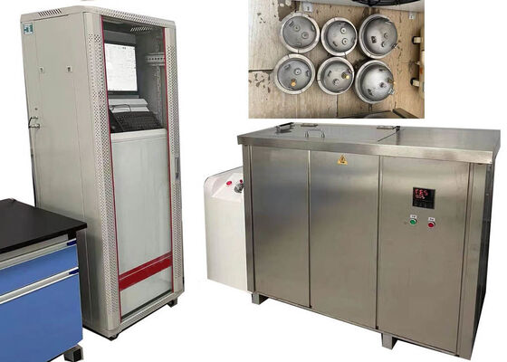 Boru Hattı Patlaması ve Hidrostatik Mukavemet Testi için ISO 1167 Sızdırmazlık Uç Kapaklı Plastik Boru Hidrostatik Basınç Test Cihazı