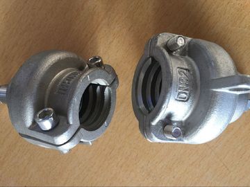 Yüksek Hassasiyetli Boru Dökümü İçin Yarım Yuvarlak Pot Şekli Cast32mm Metal Uç Kapakları