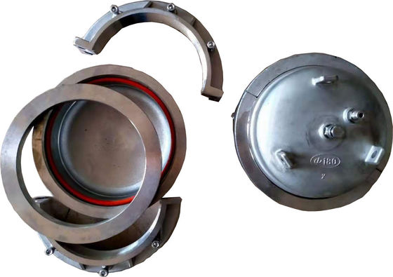 φ180mm Taşıma Akışkanları İçin Plastik Boru Uç Kapakları